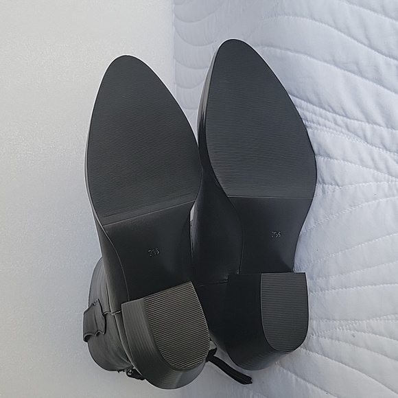 Western Cowboy Boots For Women Mid Calf Cowgirl Boots With Low Heel - Picture 7 of 7